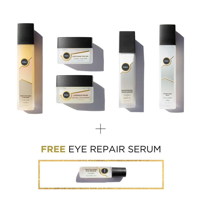 Jen's Daily Ritual Set + FREE Revitalizing Eye Repair Serum